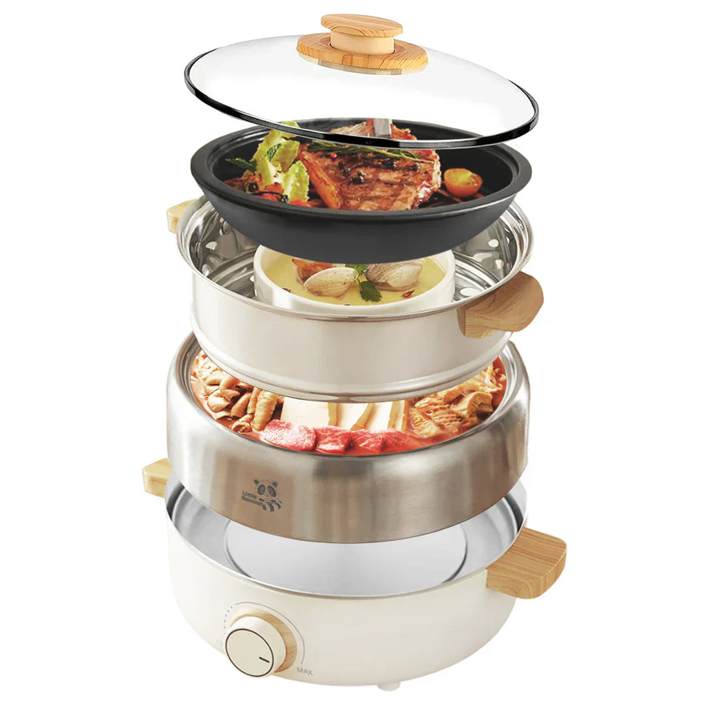 小浣熊 JHG-EB100 24cm电火锅