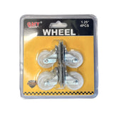 1.25寸转向轮 4个装 1.25" Rotating Wheels 4pcs