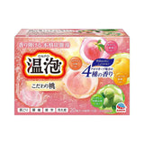 EARTH Peach Carbonated Bath Tablets 20 Tablets