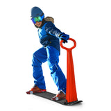 带手柄的 1 人雪地滑板车 - 红色 1-Rider Snow Scooter with Grip Handle-Red