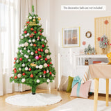 6 英尺预亮光纤人造圣诞树，带 617 个树枝尖 6 Feet Pre-lit Fiber Optic Artificial Christmas Tree with 617 Branch Tips