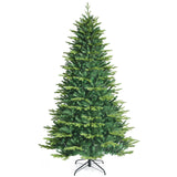 带 APP 控制 LED 灯的预亮人造铰链圣诞树 - 8 英尺 Pre-lit Artificial Hinged Christmas Tree with APP Controlled LED Lights-8'