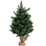 24 英寸桌面杉木人造圣诞树带 LED 灯 24 Inch Tabletop Fir Artificial Christmas Tree with LED Lights