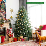 7 英尺人造圣诞树，带 1260 个混合 PE 和 PVC 尖头 7 Feet Artificial Christmas Tree with 1260 Mixed PE and PVC Tips