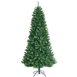 带遥控变色 LED 灯的人造铰链圣诞树 - 8' Artificial Hinged Christmas Tree with Remote-controlled Color-changing LED Lights-8'