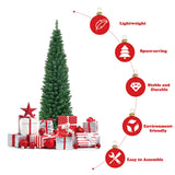 PVC 人造细铅笔圣诞树 - 5' PVC Artificial Slim Pencil Christmas Tree-5'