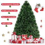 3/4/5 英尺人造预亮光纤 PVC 圣诞树 - 4 英尺 3/4/5 Feet Artificial Pre-Lit Fiber Optic PVC Christmas Tree-4 ft