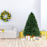 3/4/5 英尺人造预亮光纤 PVC 圣诞树 - 3 英尺 3/4/5 Feet Artificial Pre-Lit Fiber Optic PVC Christmas Tree-3 ft