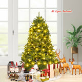 5 英尺人造杉木圣诞树，带 600 个树枝尖 5 Feet Artificial Fir Christmas Tree with 600 Branch Tips