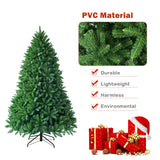 5 英尺人造杉木圣诞树，带 600 个树枝尖 5 Feet Artificial Fir Christmas Tree with 600 Branch Tips