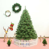 6 英尺预亮 PVC 人造卡罗莱纳松树，带 LED 灯 6 Feet Pre-Lit PVC Artificial Carolina Pine Tree with LED Lights