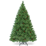 6 英尺预亮 PVC 人造卡罗莱纳松树，带 LED 灯 6 Feet Pre-Lit PVC Artificial Carolina Pine Tree with LED Lights