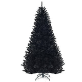 7.5 英尺铰接人造万圣节圣诞树 7.5 Feet Hinged Artificial Halloween Christmas Tree