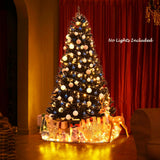 7.5 英尺铰接人造万圣节圣诞树 7.5 Feet Hinged Artificial Halloween Christmas Tree