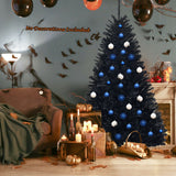 6 英尺铰接人造万圣节圣诞树 6 Feet Hinged Artificial Halloween Christmas Tree