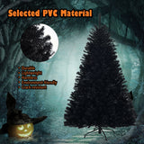 6 英尺铰接人造万圣节圣诞树 6 Feet Hinged Artificial Halloween Christmas Tree