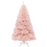 6/7 英尺人造圣诞树铰接全杉树 - 6 英尺 6/7 Feet Artificial Christmas Tree Hinged Full Fir Tree-6 Feet