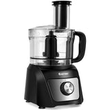 8 杯食品加工机 500W 变速搅拌机切碎机带 3 个刀片 8 Cup Food Processor 500W Variable Speed Blender Chopper with 3 Blades