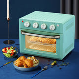 19 夸脱脱水对流空气炸锅烤箱，带 5 个配件 - 绿色 19 Qt Dehydrate Convection Air Fryer Toaster Oven with 5 Accessories-Green