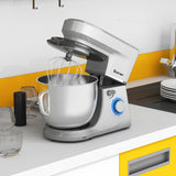 7.5 夸脱倾斜头立式搅拌机，带面团钩-白色 7.5 Qt Tilt-Head Stand Mixer with Dough Hook-White