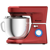 7.5 夸脱倾斜头立式搅拌机带面团钩-红色 7.5 Qt Tilt-Head Stand Mixer with Dough Hook-Red