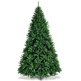 9 英尺铰接优质人造 PVC 圣诞树，带实心金属支架 9 Feet Hinged Premium Artificial PVC Christmas Tree with Solid Metal Stand