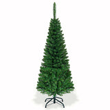 人造国足嘉湖杉木铅笔圣诞树 - 4.5 英尺 Artificial National Foot Kingswood Fir Pencil Christmas Tree-4.5ft