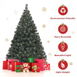 4.5 英尺 PVC 预亮人造铰链圣诞树 4.5 Feet PVC Pre-lit Artificial Hinged Christmas Tree