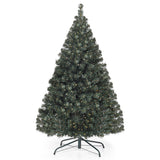 4.5 英尺 PVC 预亮人造铰链圣诞树 4.5 Feet PVC Pre-lit Artificial Hinged Christmas Tree