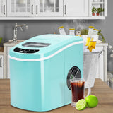 迷你便携式紧凑型电动制冰机-绿色 Mini Portable Compact Electric Ice Maker Machine-Green