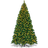 9 英尺预亮 PVC 人造圣诞树，带 700 个 LED 灯 9 Feet Pre-Lit PVC Artificial Christmas Tree with 700 LED Lights