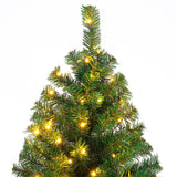 9 英尺预亮 PVC 人造圣诞树，带 700 个 LED 灯 9 Feet Pre-Lit PVC Artificial Christmas Tree with 700 LED Lights