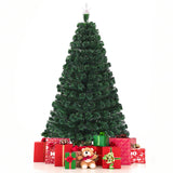 5/6/7 英尺多色人造圣诞树带 LED 灯和金属支架 - 7 英尺 5/6/7 Feet Multicolor Artificial Christmas Tree with LED Light and Metal Stand-7 Feet