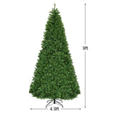 人造高级铰接圣诞树 - 9 英尺 Artificial Premium Hinged Christmas Tree-9 ft