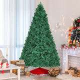 8 英尺 PVC 人造圣诞树，带 LED 灯 - 8 英尺 8 Feet PVC Artificial Christmas Tree with LED Lights-8 ft