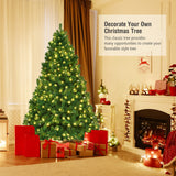 7 英尺 PVC 人造圣诞树，带 LED 灯 - 7 英尺 7 Feet PVC Artificial Christmas Tree with LED Lights-7 ft