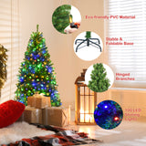 人造高级铰接圣诞树 - 4 英尺 Artificial Premium Hinged Christmas Tree-4 ft