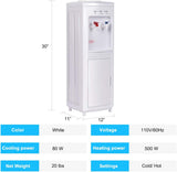 5 加仑冷热水饮水机带儿童安全锁 5 Gallons Hot and Cold Water Cooler Dispenser with Child Safety Lock