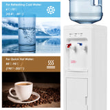 5 加仑冷热水饮水机带儿童安全锁 5 Gallons Hot and Cold Water Cooler Dispenser with Child Safety Lock