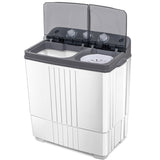 20 磅便携式半自动双桶洗衣机 20 lbs Portable Semi-Automatic Twin-tub Washing Machine