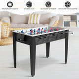 48 英寸竞赛尺寸家用休闲木制足球桌 - 黑色 48 Inch Competition Sized Home Recreation Wooden Foosball Table-Black