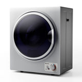 1.5 铜英尺干衣机带不锈钢壁挂式-银色 1.5 Cu .ft Clothes Dryer with with Stainless Steel Wall Mount-Silver