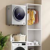 1.5 铜英尺干衣机带不锈钢壁挂式-银色 1.5 Cu .ft Clothes Dryer with with Stainless Steel Wall Mount-Silver