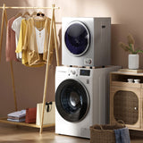 1.5 铜英尺干衣机带不锈钢壁挂式-银色 1.5 Cu .ft Clothes Dryer with with Stainless Steel Wall Mount-Silver