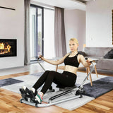 运动可调双液压阻力划船机 Exercise Adjustable Double Hydraulic Resistance Rowing Machine