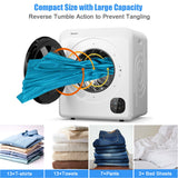 1700W 电动滚筒洗衣烘干机带钢桶 1700W Electric Tumble Laundry Dryer with Steel Tub