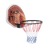 壁挂式风扇篮板，带篮球框和 2 个网 Wall Mounted Fan Backboard with Basketball Hoop and 2 Nets