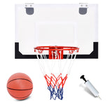 门外迷你篮球框包括篮球和 2 个网 Over-The-Door Mini Basketball Hoop Includes Basketball and 2 Nets