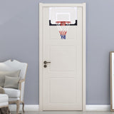 门外迷你篮球框包括篮球和 2 个网 Over-The-Door Mini Basketball Hoop Includes Basketball and 2 Nets