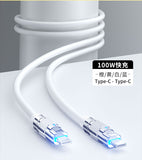 WEKOME维品特 C-C超快数据线 白色/黄色 Wingle C-C Super F Charging Cable